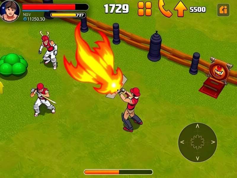 Rohit Rampage Gameplay Screenshot